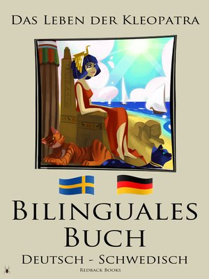 cover image of Bilinguales Buch--Das Leben der Kleopatra (Schwedisch--Deutsch)